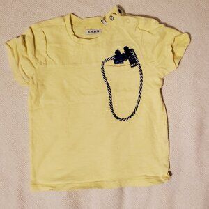 T-Shirt by IKKS, yellow, size 2T